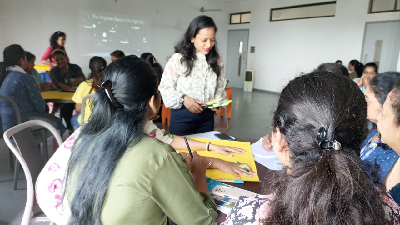 Group Activities on Building Satellites for Early Learners, Ashoka Group Of School